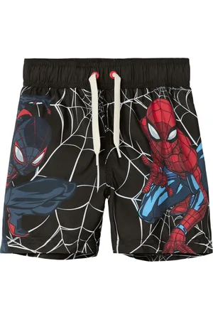 NAME IT NMMMAVE SPIDER LONG SWIMSHORTS MAR - Jongens - Badpakken