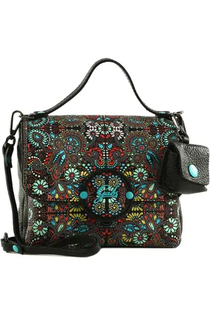 Gabs Leren Schoudertas Shaila Shoulder Bag Zwart