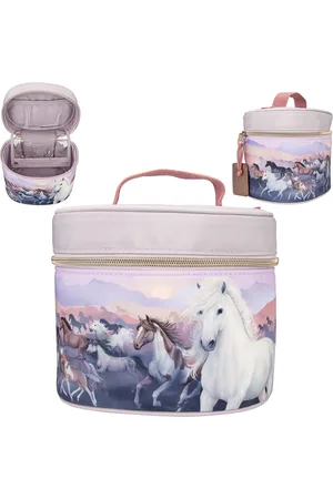 Depesche Miss Melody beauty case - NIGHT HORSES