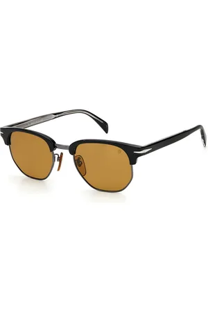 David beckham Zonnebril 1002/s Heren Cat.3 Staal Zwart/bruin