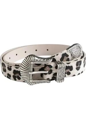 Fashion Favorite Western Riem - Luipaard | Riemlengte 70-90 cm | Furry Imitatieleer |