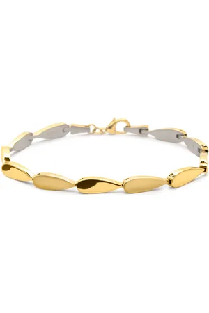 Boccia Titanium 03052-03 Dames Armband - Schakelarmband - Sieraad - - Fantasie - 5 mm breed - 20 cm lang