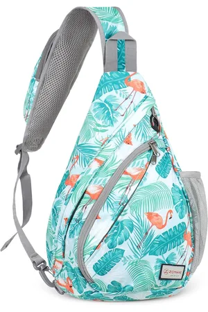 Merkloos Compacte en Veilige Crossbody Sling Tas voor Outdoor en Dagelijks Gebruik