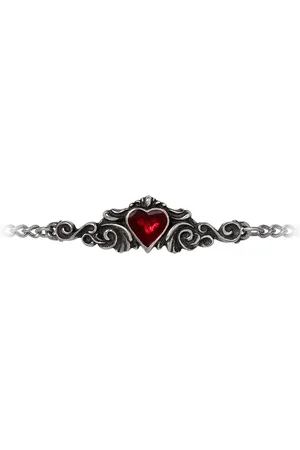 Alchemy Betrothal Armband - Zilverkleurig/Rood