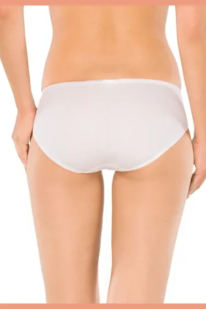 Schiesser Tai slip set van 2 - Cotton Essentials Dames Onderbroek - weiss