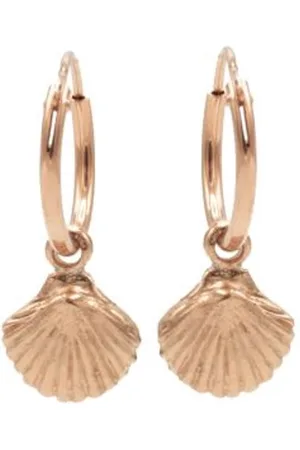 Karma Symbols oorbel shell -M2262