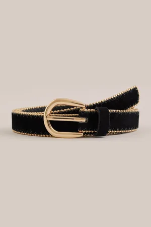 WE Fashion Woman belt with metaldetails
