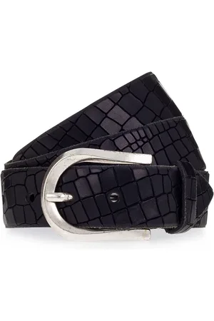 B.belt Riem Leer - Jongens - 100 cm