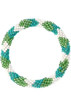 Yehwang Kralenarmbandje figuur - /beige/groen