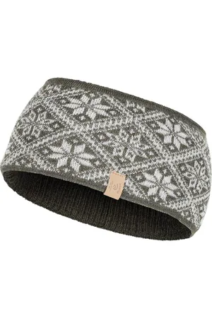 IVANHOE OF SWEDEN Ivanhoe gebreide hoofdband van wol Freya Loden - One Size - Donker Groen