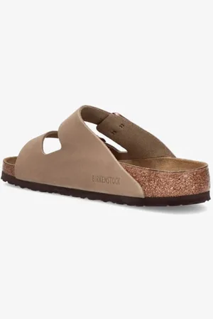 Birkenstock Arizona Slippers Oiled Leather Tobacco Brown – Normale Pasvorm maat 38 Mannen