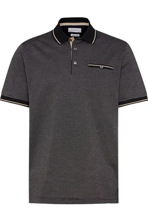 Bugatti Clothing Polo Heren Kleding Korte Mouw