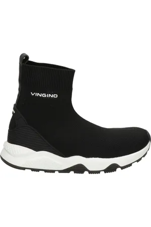 Vingino Gino Hoge sneakers - Jongens - Zwart