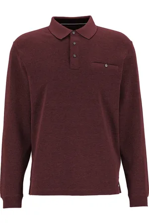 Casa Moda Polo LS Bordeaux