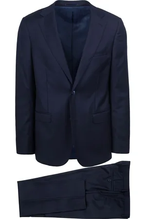 Suitable Kostuum Wol Donkerblauw (navy)