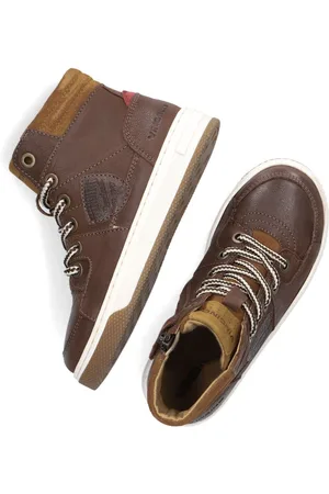 Vingino Sil Mid Hoge sneakers - Leren Sneaker - Jongens -