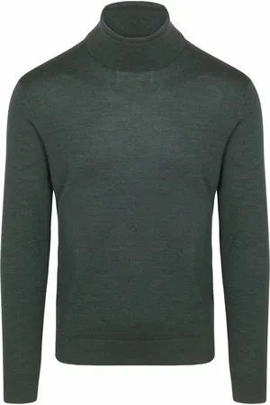 Suitable Merino Coltrui Melange Donkergroen