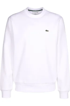 Lacoste Bio Cotton Fleece Crew Sweater Heren