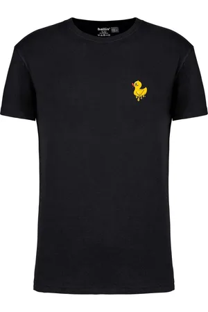 Merkloos Heren Tee SS met Ballin Est. 2013 Backprint Duck Shirt Print -