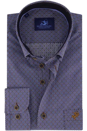 Eden Valley Casual overhemd Regular Fit borstzak