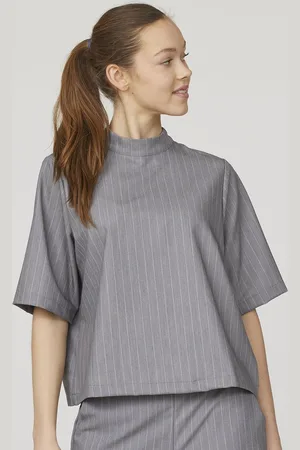 SisterS point Verina-ss Dames Blouse - Pinstripe
