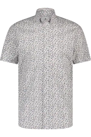 State of art Casual Overhemd Heren Korte Mouw