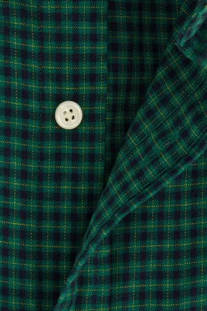 GANT Casual overhemd Regular Fit en blauw geruit
