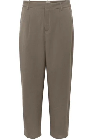 Kaffe Broek Kamerle 7 8 Pants Suiting 10504769 190810 Major Brown Dames