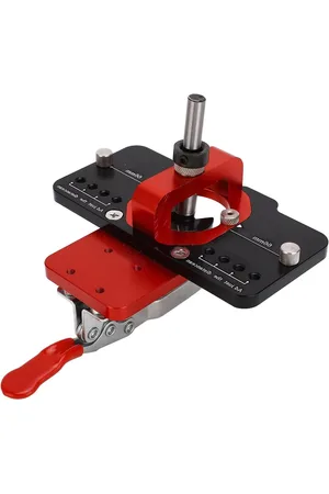 Merkloos 35mm High Accuracy Concealed Hinge Mold - Easy to Adjust Aluminum Alloy - Sturdy Attachment for Wide Application - Door Drilling Guide