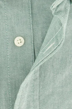 GANT Casual overhemd effen katoen normale fit borstzak