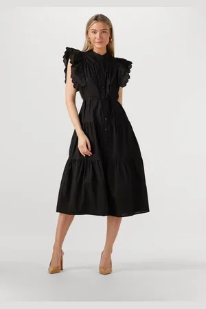 Object Object Objhope Chinna Re S/s Long Dress Jurken Dames - Kleedje - Rok - Jurk -