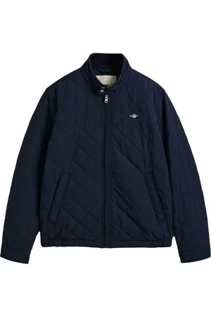 GANT Jas Gewatteerd Navy