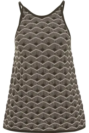 WE Fashion Singlet met structuur