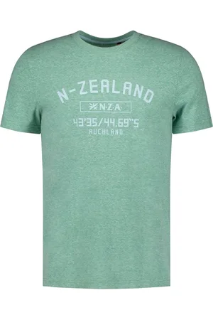 NZA NZA - Heren Shirt - 25DN720 - Riley - 1755 Acid Green Melange