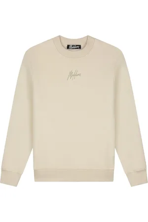 Malelions Striped Signature Sweater Heren