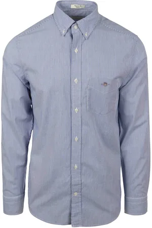 GANT Poplin Banker Overhemd Streep