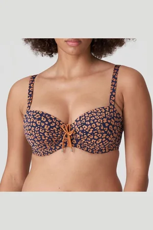 PrimaDonna Punta Rata Voorgevormde Balconette Bikini Top 4010016 Water Blue - maat EU 75G / FR 90G