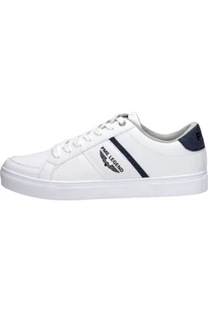 PME Legend™ Heren Sneakers Eclipse White/Denim - Wit
