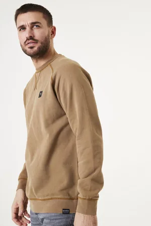 Garcia Heren Sweater Bruin Long mouw