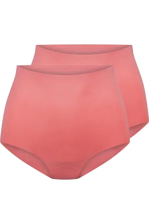 LingaDore 2-Pack Taille Slip Spiced Coral - maat L - /Oranje