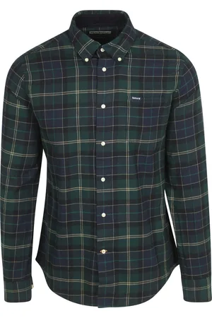 Barbour Fortrose overhemd Donkergroen