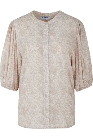 Fluresk Blouse Gale Blouse 25zfzf04 014502 Sand/khaki Dames