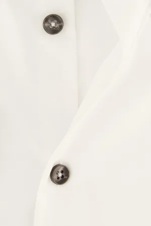 Ledub Overhemd Modern fit wit button-down