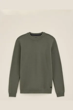 WE Fashion Jongens gebreide trui met ribstructuur