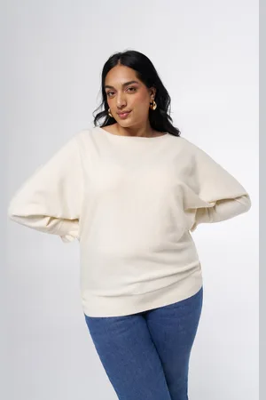 MS Mode Trui Gebreide trui met boothals