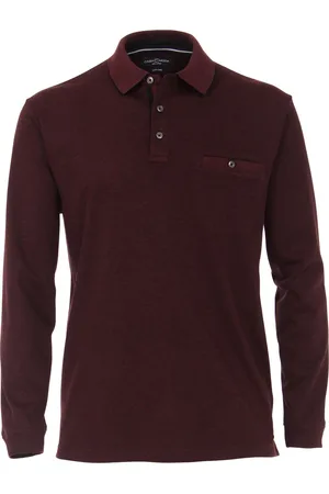 Casa Moda Polo LS Bordeaux