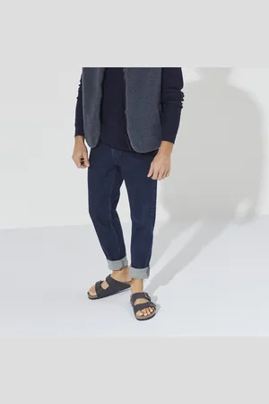 Birkenstock Arizona Vegan Slippers Blue – Normale Pasvorm​ maat 40 Mannen