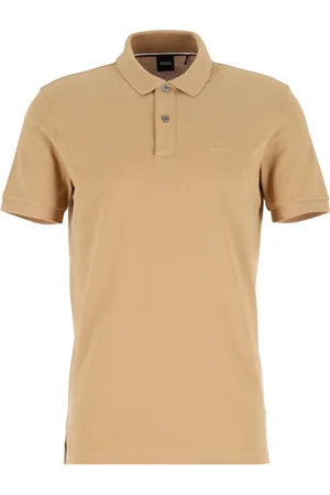 HUGO BOSS BOSS Pallas regular fit polo - pique - midden