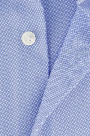 HUGO BOSS Overhemd effen katoen