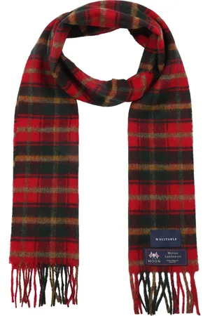 Suitable Sjaal Ruit Merino Wol